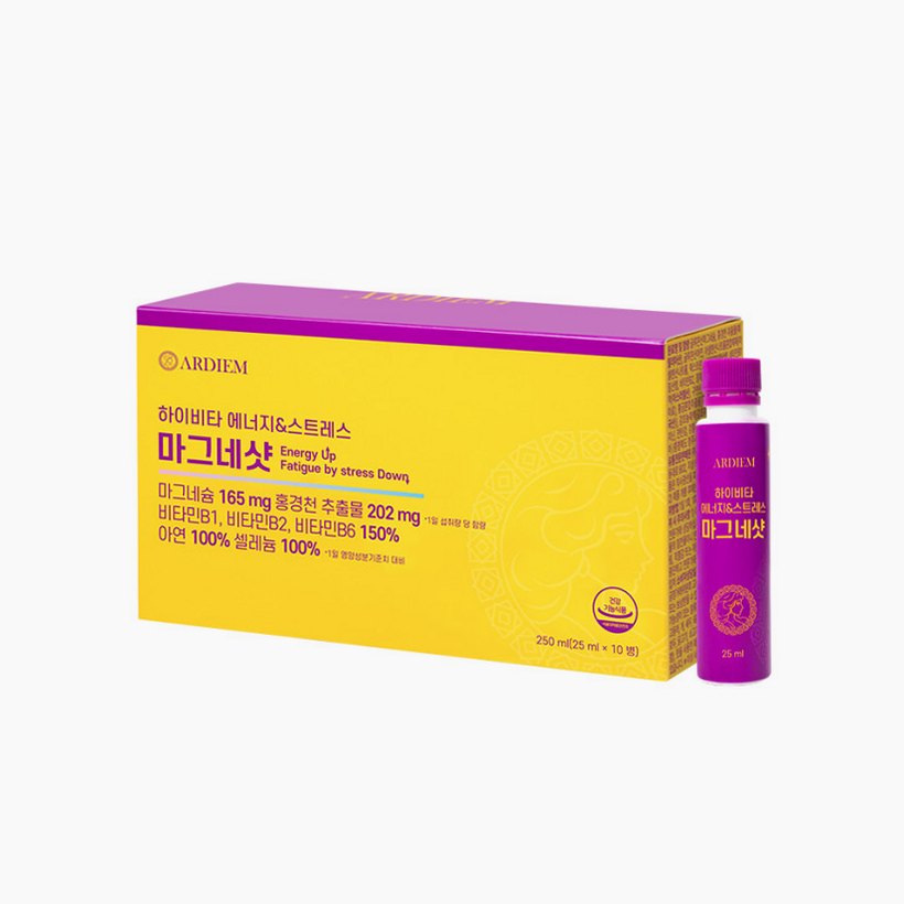 스트레스 마그네샷 하루 활력 충전 선택 기준