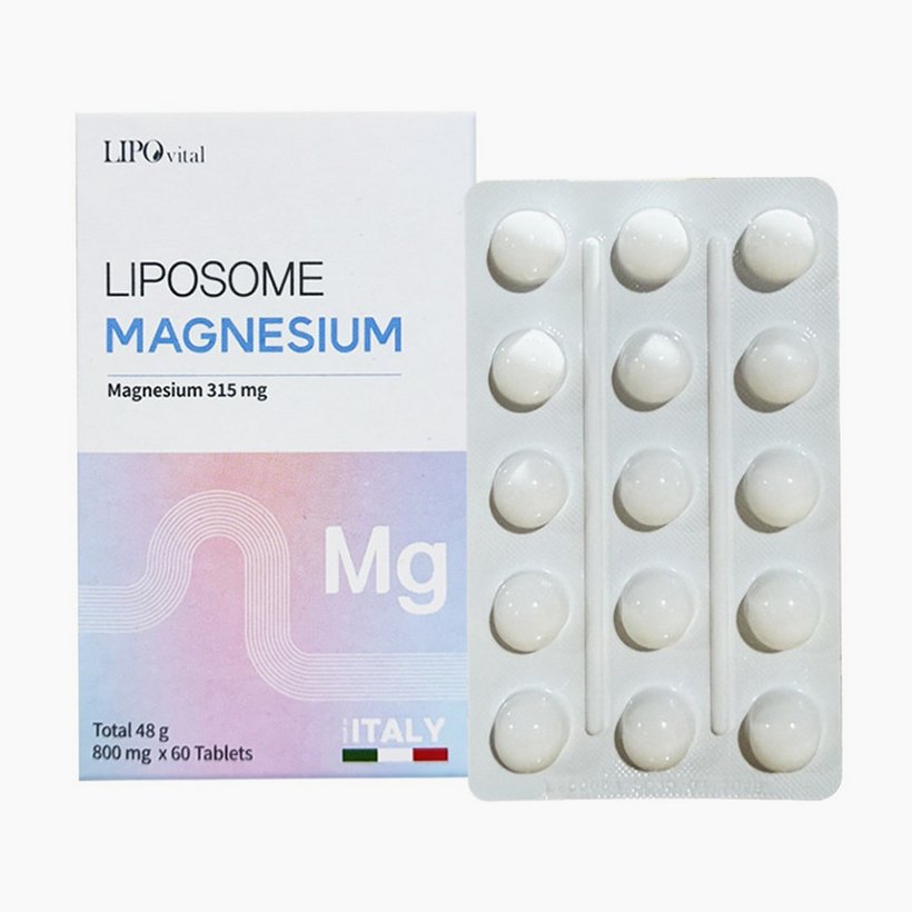 [2개월]니유로닌 영양제 신경근육 떨림 비타민C 저림 마그네슘 800mg x 60정 1개